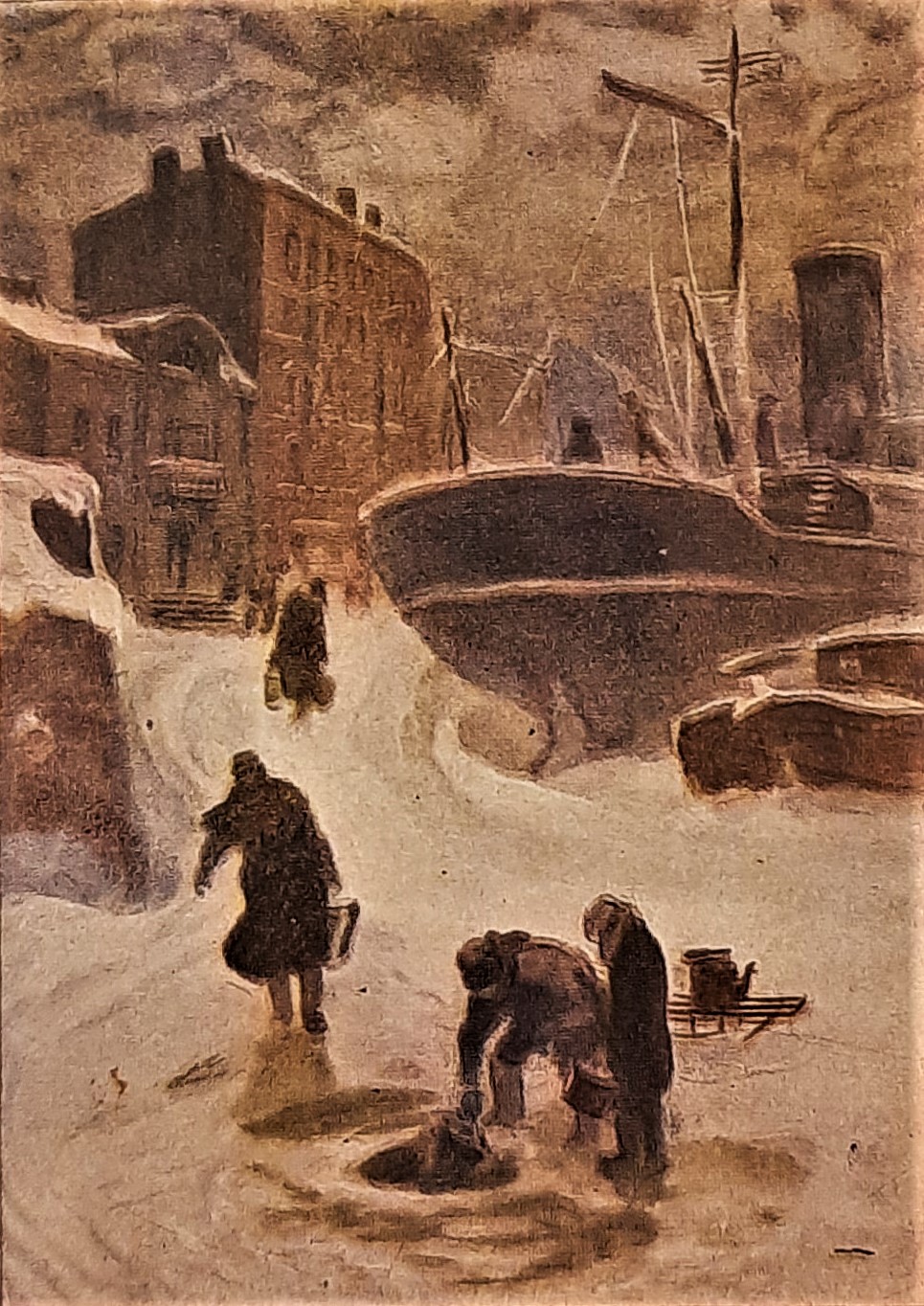 Фитингоф Г.П. На неве. 1942