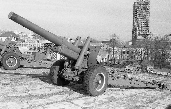 Howitzer gun «ML-20M», sample 1937, caliber 152 mm
