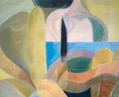 В.В.Стерлигов. О Возвышенном. 1968. Холст, масло. ГМИ СПб