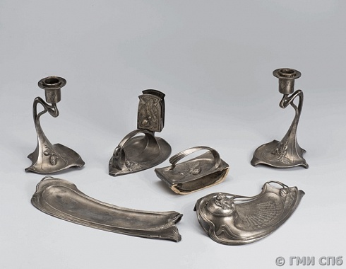 Чернильный прибор в стиле модерн. 1900-1906 годы