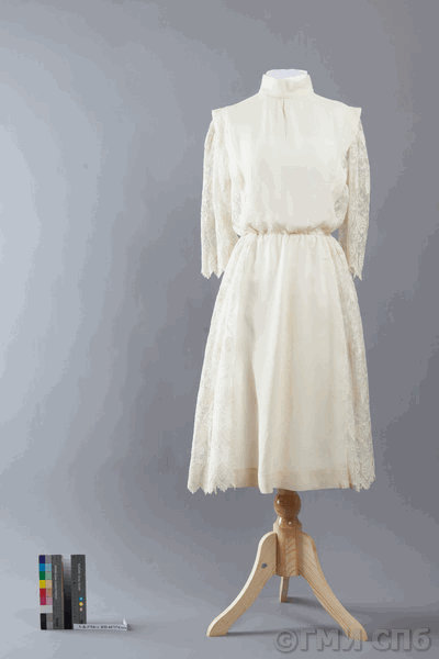 Платье женское свадебное. 1948