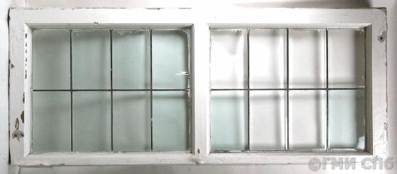 Transom window frame. 1904