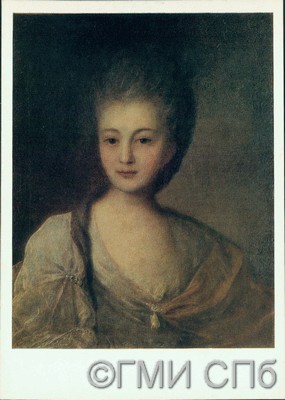 Portrait of Alexandra Petrovna Struiskaya (1772). 1977