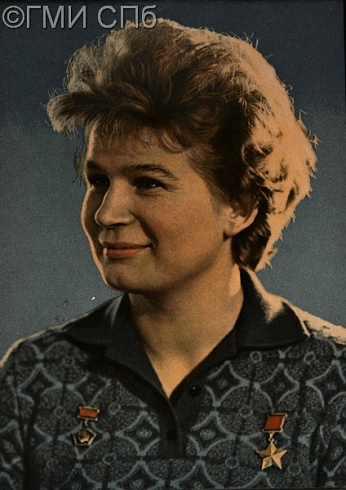 Pilot-cosmonaut of the USSR, Hero of the Soviet Union Nikolaeva-Tereshkova V.V.