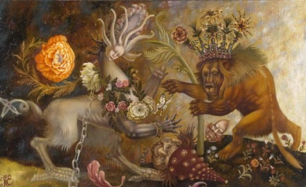 Е. Новикова. Красота спасёт мир. Холст, масло. 2007