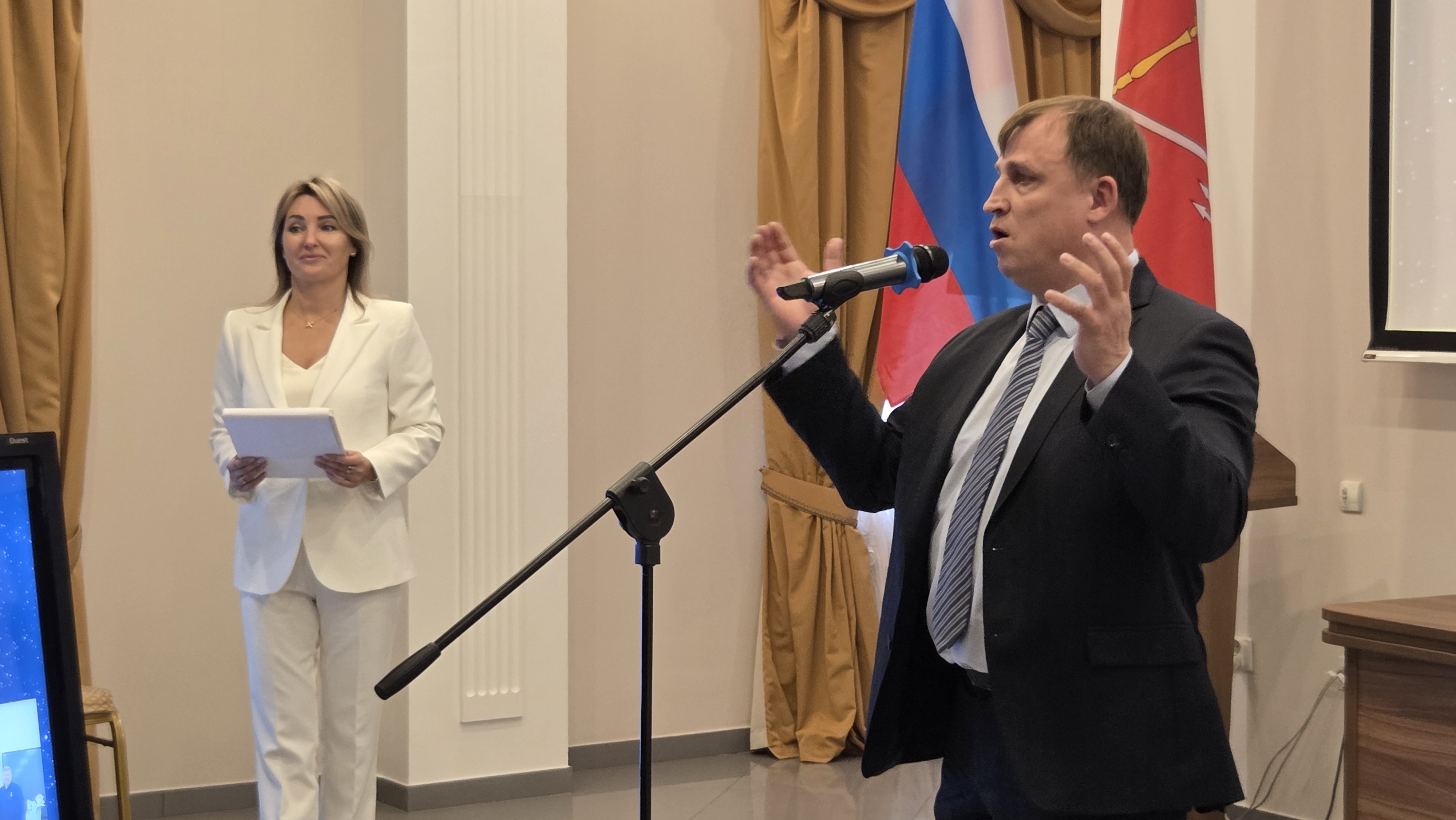 В Музее космонавтики и ракетной техники представили инновационный выставочный проект, посвященный орбитальной станции "МИР".