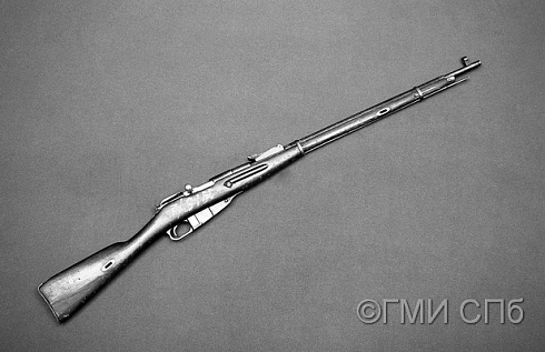 Винтовка магазинная системы Мосина образца 1891 года (драгунская). 1942