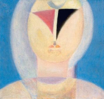 В.В.Стерлигов. Голова. 1962. Холст, масло. ГМИ СПб
