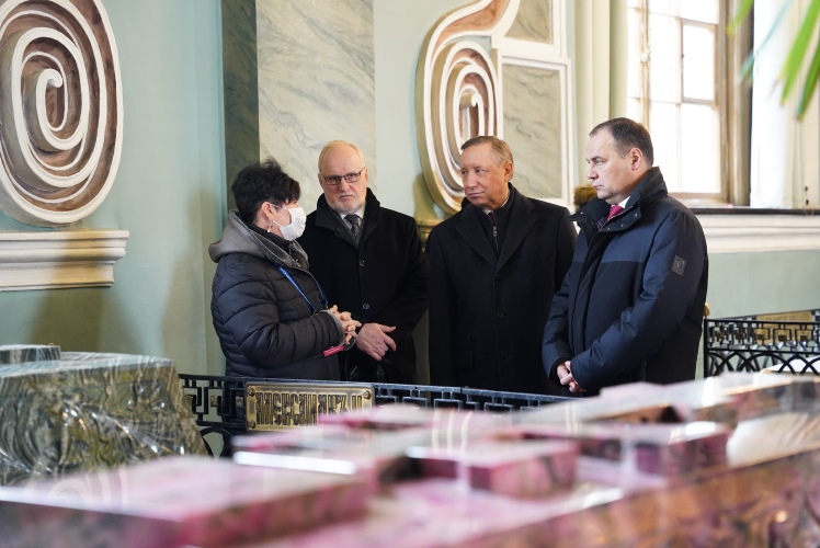 Правительственная делегация Республики Беларусь посетила Петропавловскую крепость