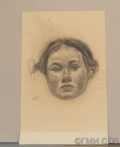 В.А.Юнгер.     Е.В. Юнгер в детстве.  1915