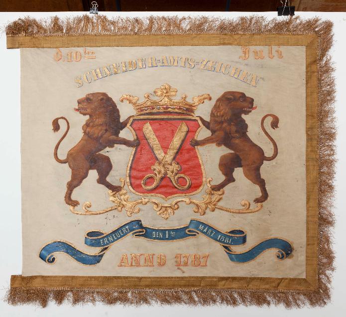 Знамя немецкого портного цеха. 1881