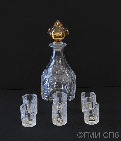 Прибор для водки «Собор». 1968