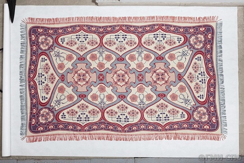 Tablecloth with napkins. 1905-1910 