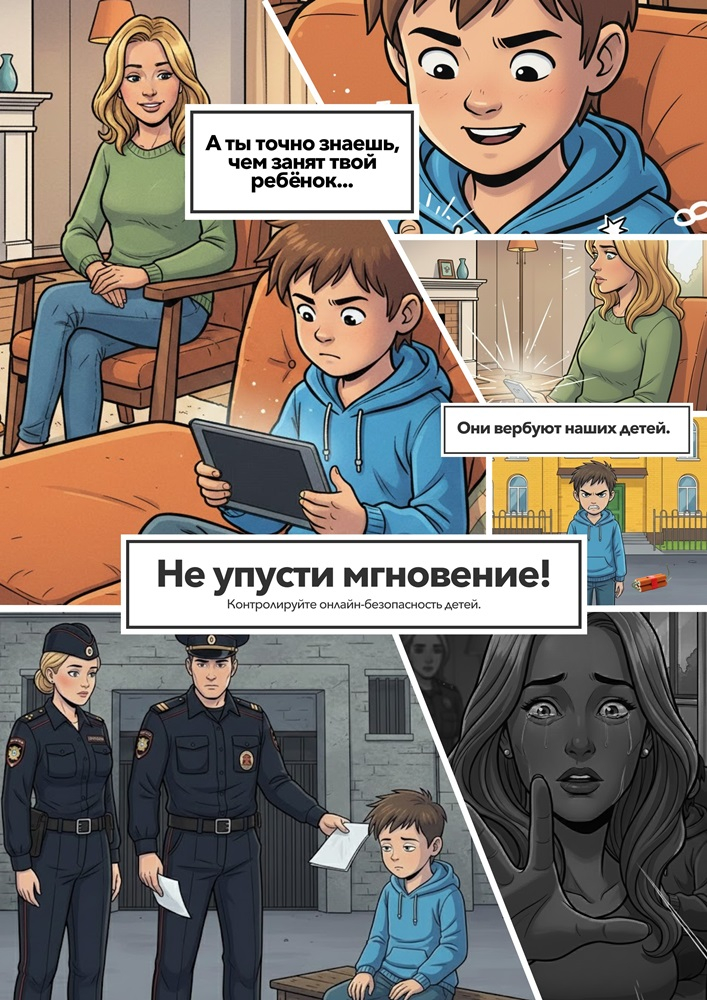Информация, направленная на недопущение вовлечения молодежи, прежде всего несовершеннолетних, в диверсионно-террористическую деятельность
