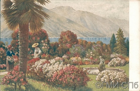 Цветник при Лаго ди Комо.  [1910-е]