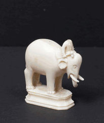 "White Game" Bishop chess piece. Second half of the 19th century