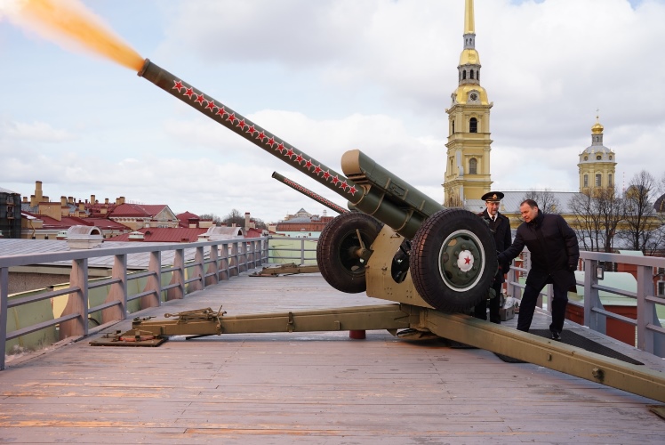 Правительственная делегация Республики Беларусь посетила Петропавловскую крепость