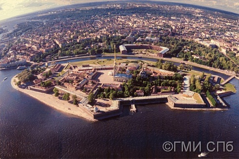 Компанийченко С.А.      Заячий остров и Петропавловская крепость.  1993
