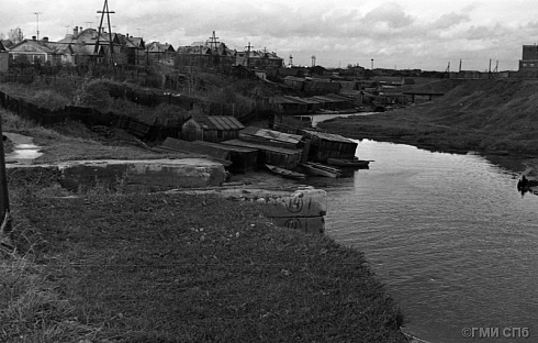 Невская Дубровка. Здесь была переправа на «Невский пятачок» в 1941-1942 годах. 1963