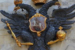 Double-headed eagle. Symbol of Russian statehood