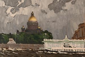Leningrad landscape. Paintings of the 1950 -1980 s