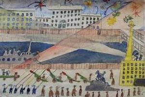 Boys Paint the War